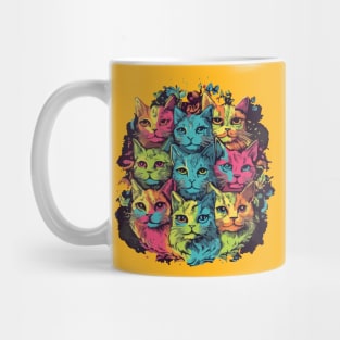 van Gogh's Cats Mug